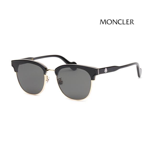 몽클레어 (Moncler) ML0112K 01A 하금테 블랙 선글라스