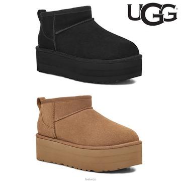 어그 클래식 울트라미니 플랫폼 여성 양털부츠 2종
