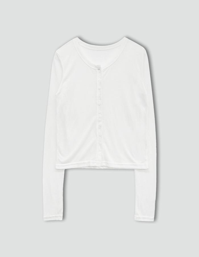 모어 크롭 가디건