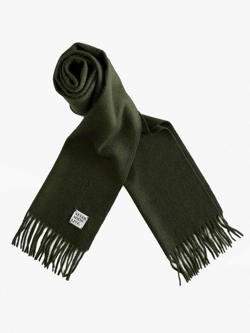 Wool Muffler (Olive Green)