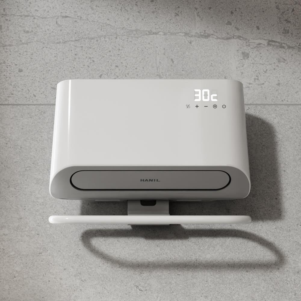 한일 욕실 화장실 미니 온풍기 가정용 벽걸이 난방기 히터 무타공 AI플러스 26년 신제품 