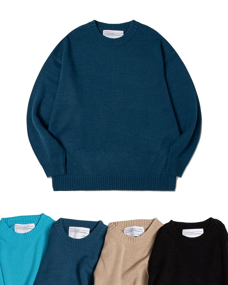 코지 데일리 니트 (BRIGHT BLUE)