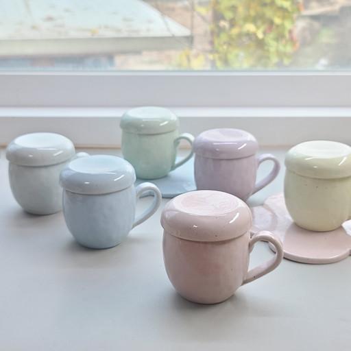 동글동글 도자기 머그