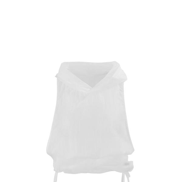 Sheer glow summer Hoodie [White]