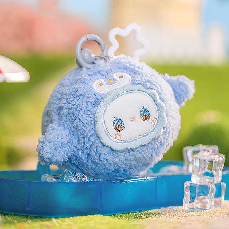 [엠마] 베이비 동물원 플러피 키링 랜덤 피규어 (1EA)