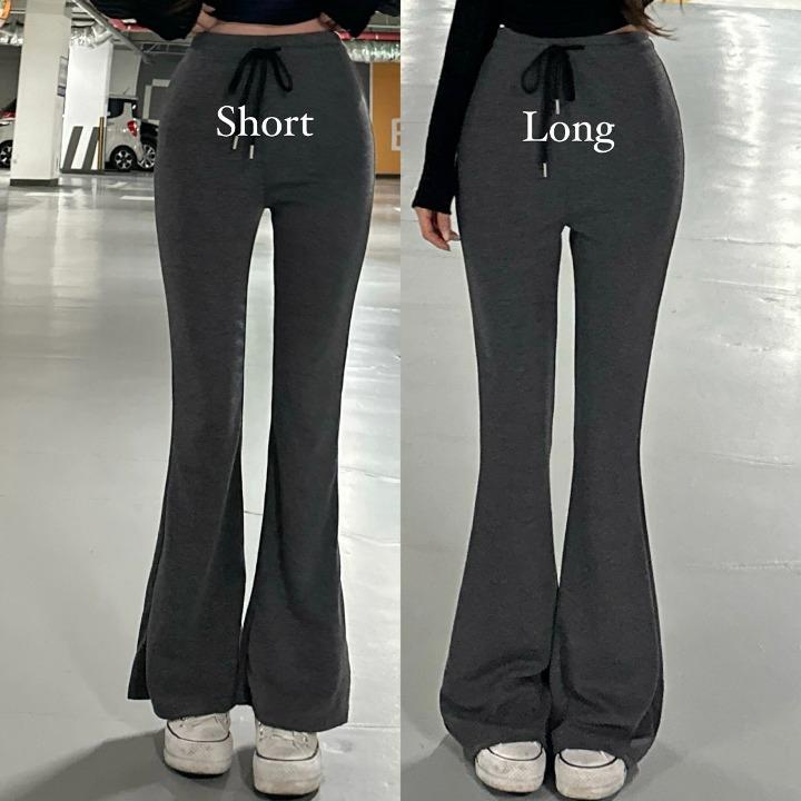 멜블랑 황금비율 y존부각X 부츠컷 트레이닝 팬츠 밴딩 부츠컷레깅스 나팔바지 추리닝 트레이닝팬츠