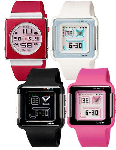 카시오 스퀘어 패션시계 LDF-20 시리즈