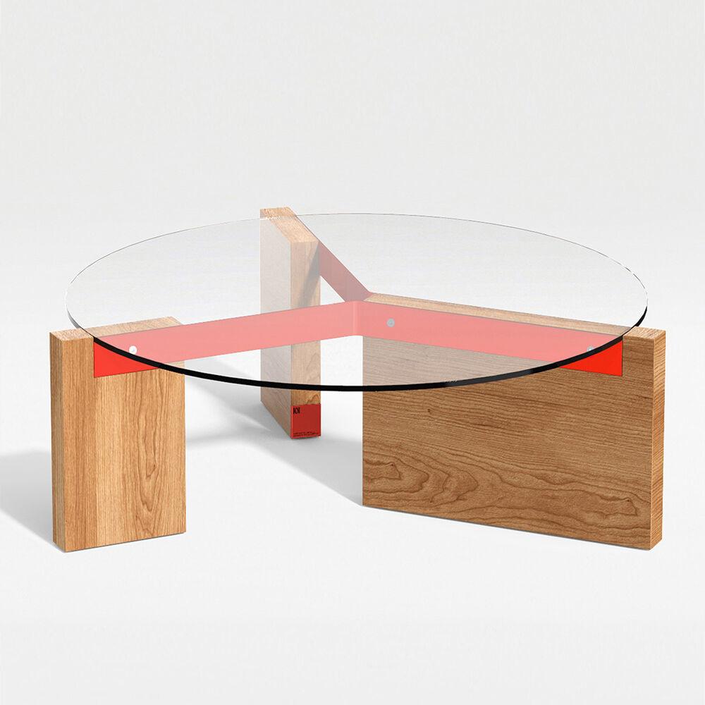 JC902 TABLE WHITE OAK, RED