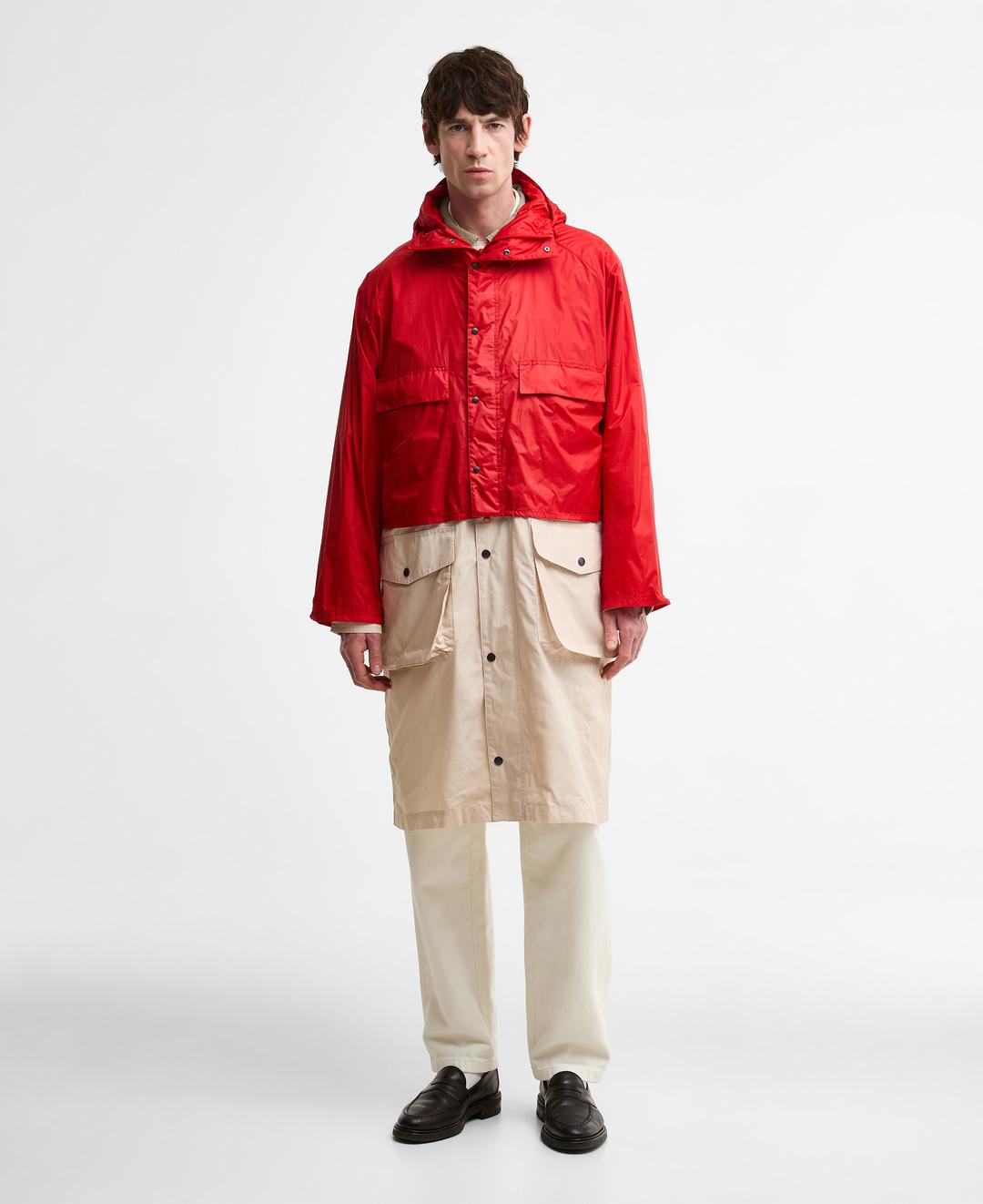 [Barbour X Kaptain Sunshine] 남성 아이보리 Endurance 캐주얼 자켓