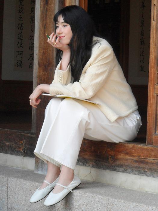 25SN mellow tweed jacket [YL]