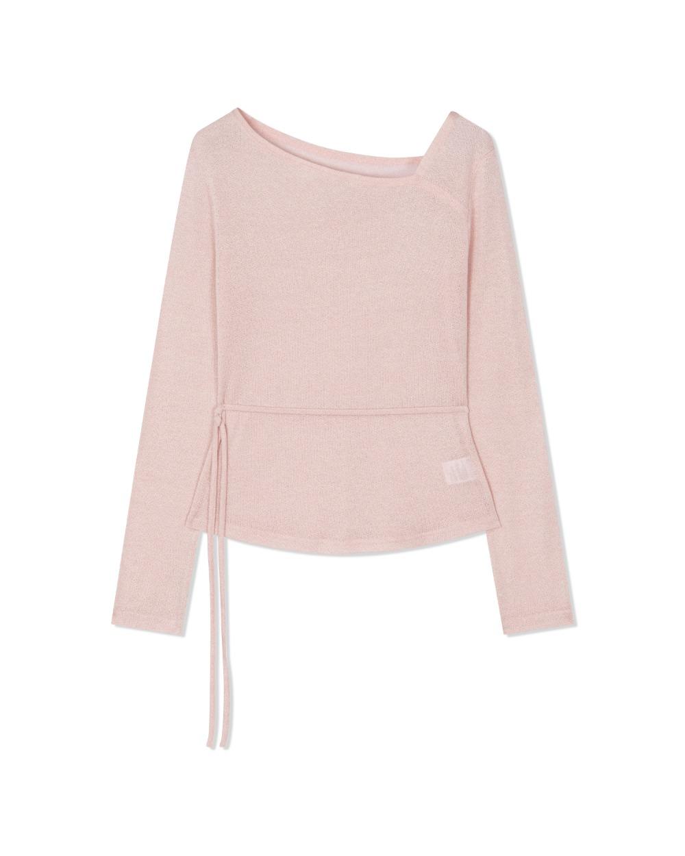 LOE NECK TOP (Pink, 2size)