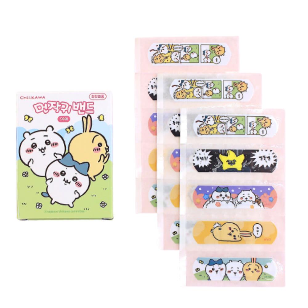 치이카와 밴드 먼작귀 피크닉 키즈밴드 상처 반창고 50매