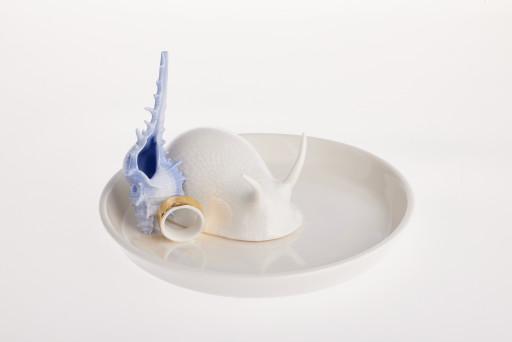 아소토 진주빛 비단바다달팽이 플레이트