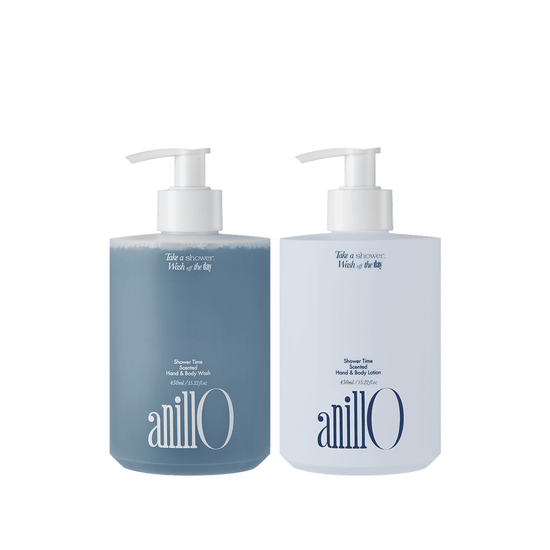 샤워타임 핸드/바디 워시&로션 2종