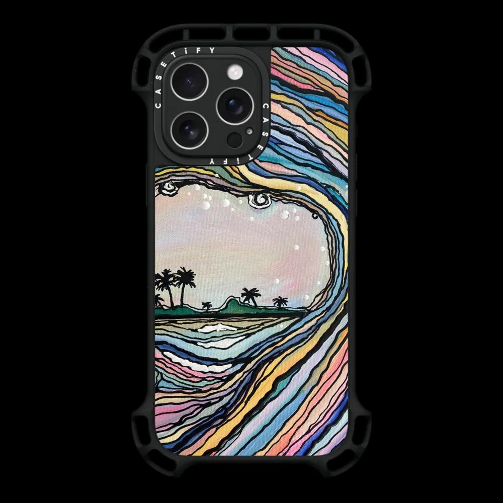 Waikiki Sunset Iphone Case by Ann Upton