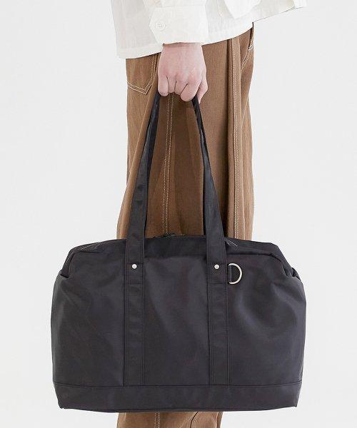 NYLON DAILY BOSTON BAG (B002_BLACK)