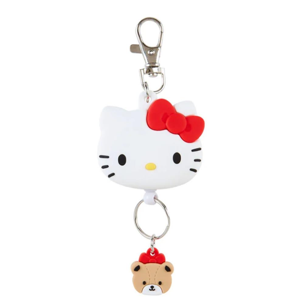 산리오 2024 페이스형 릴패스 키체인 키티