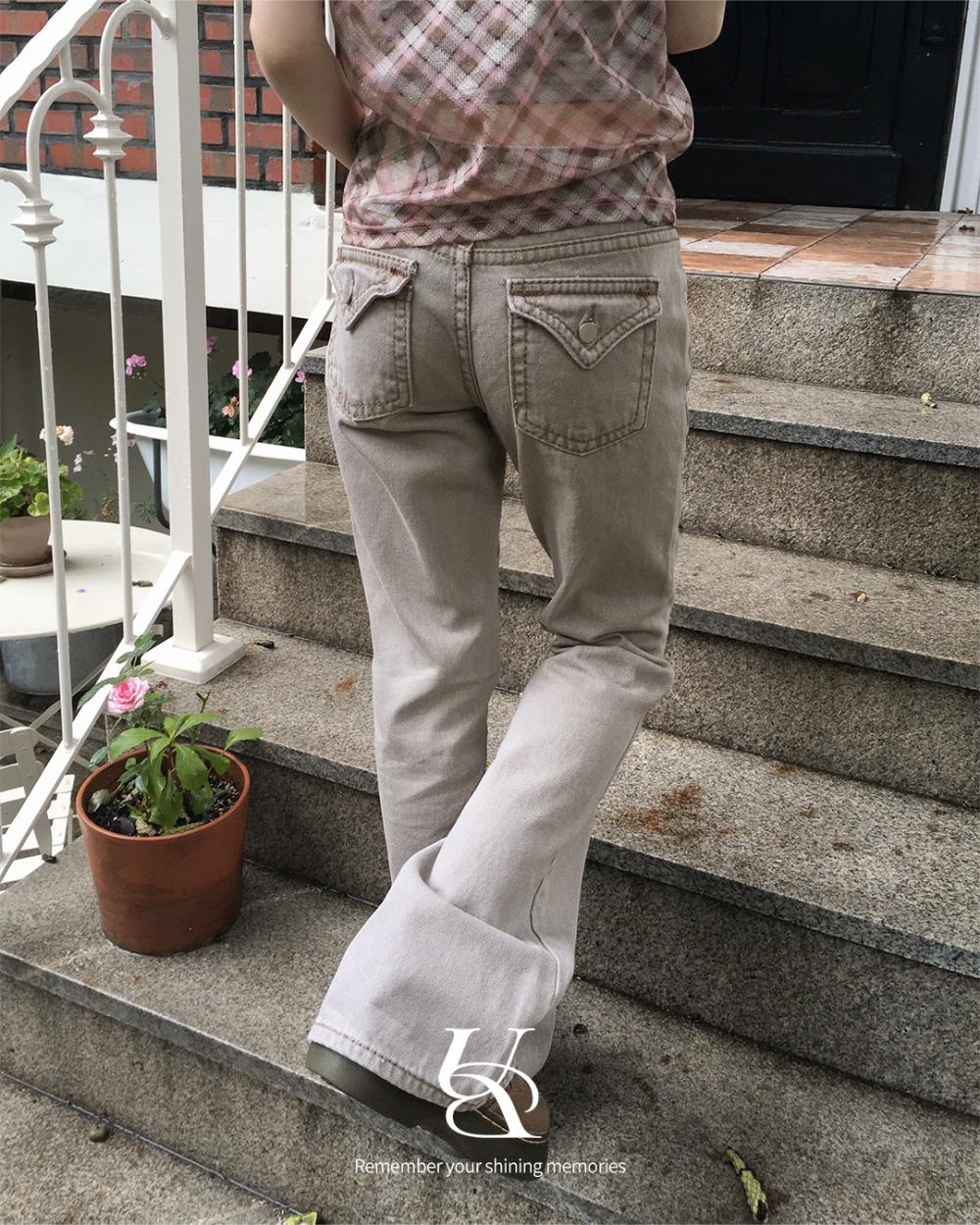 언버티 carch pocket bootcut pt