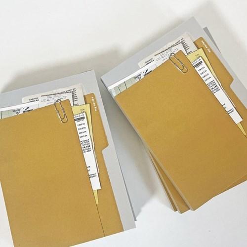 마이시리즈 폴더 메모지 레이어드 스크랩다꾸