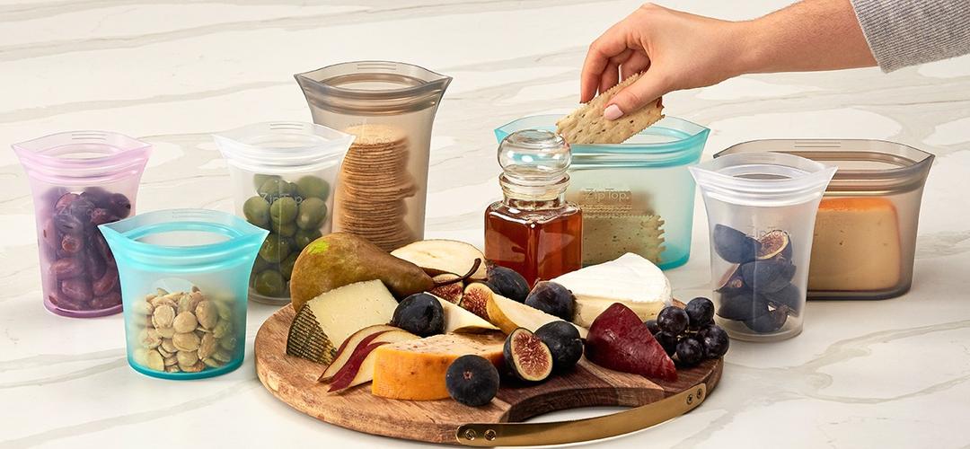 [ZIPTOP] 집탑 실리콘 지퍼백 디쉬