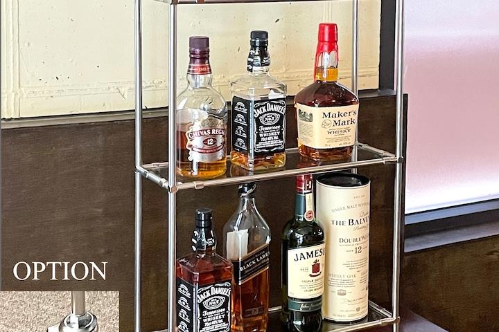 [완제품배송] 양주진열장 와인장식장 이동식 틈새수납장 슬림 위스키진열장