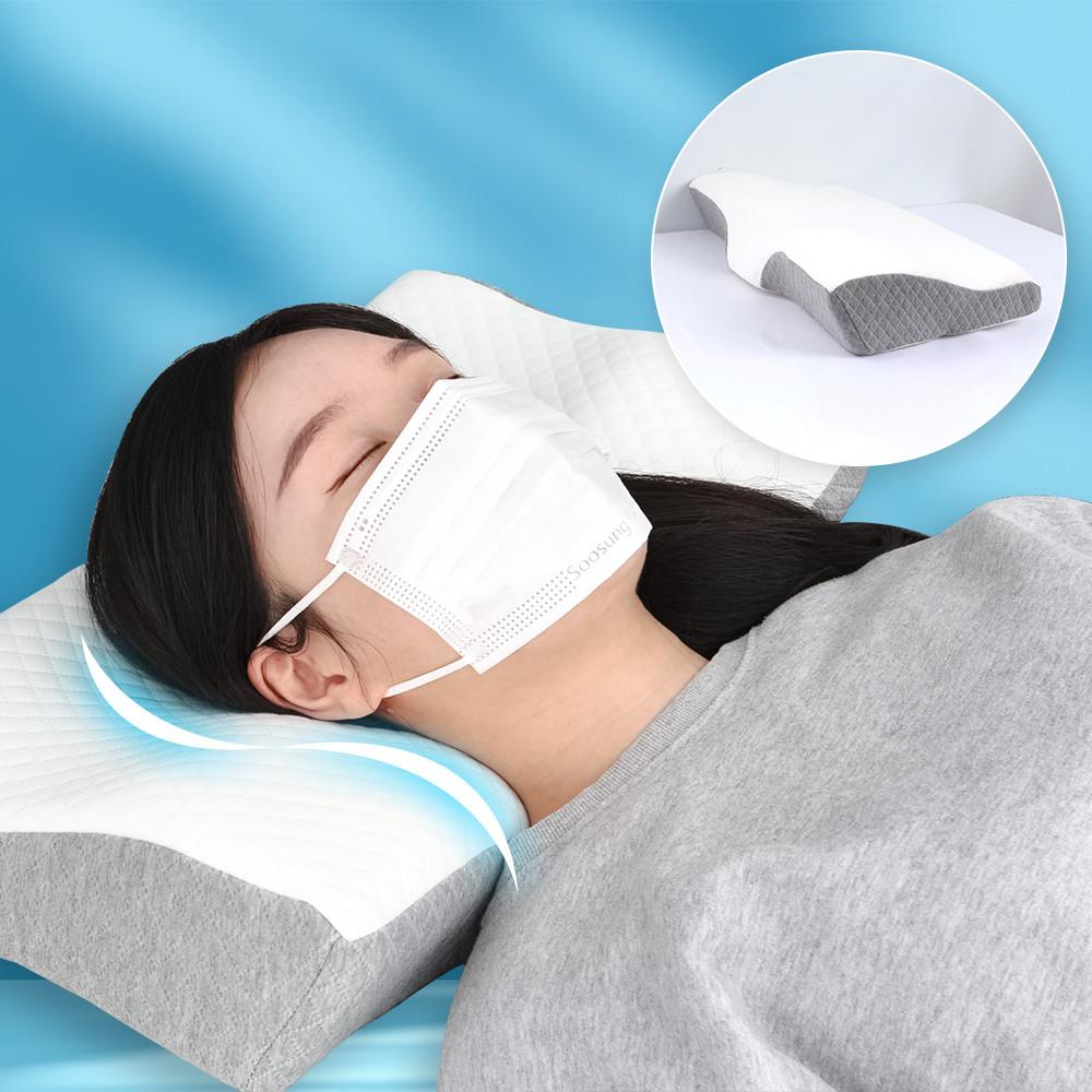 심플리 경추베개 거북목 목디스크 일자목 낮잠 수면 숙면 배게