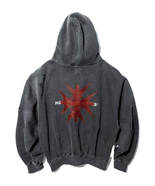 Gyeolsoc Garment Dyed Hoodie (CHARCOAL)