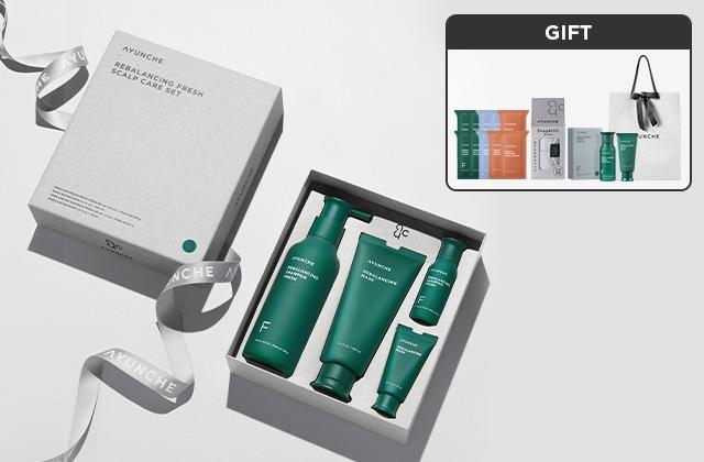 리밸런싱 프레시 스칼프 케어 세트 (4종)