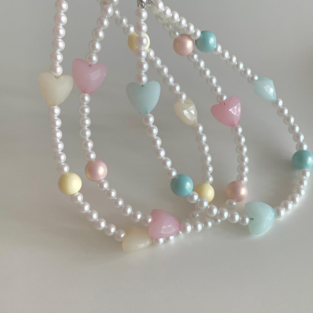 [keyring] 솜사탕 cotton candy 비즈 키링 (3colors)