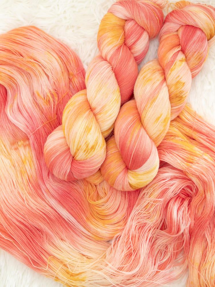 라이언하트 Classic Lace 손염색실 핸드다잉얀 스너기앤울리 뜨개실