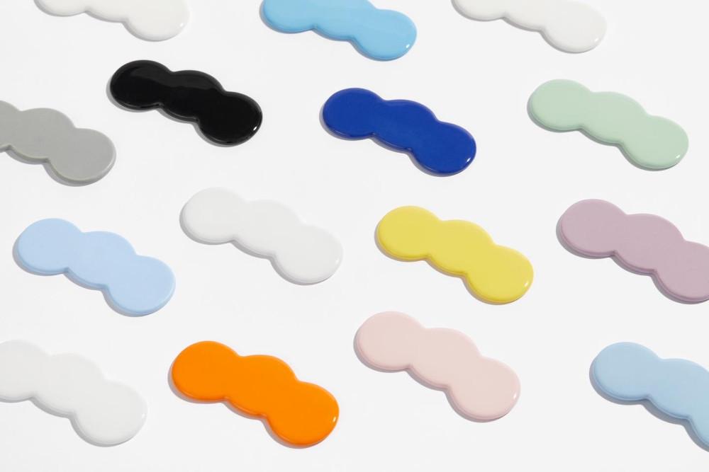 김찬미도자기 꼴시리즈 가든 수저받침 젓가락받침 3컬러 (화이트/옐로우/오렌지)