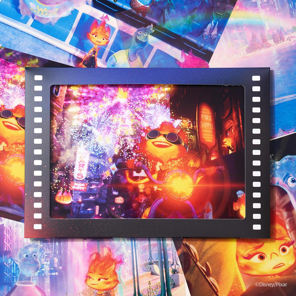 [할인특가] 엘리멘탈 캐릭터 굿즈 투명 포스터 세트