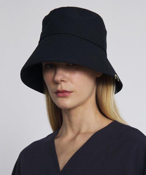 DROP BUCKET / BUBBLE SEERSUCKER / NAVY