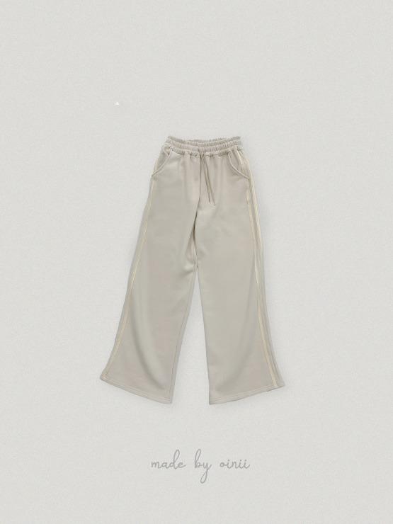 [o,rosy] ballet track pants - 2color