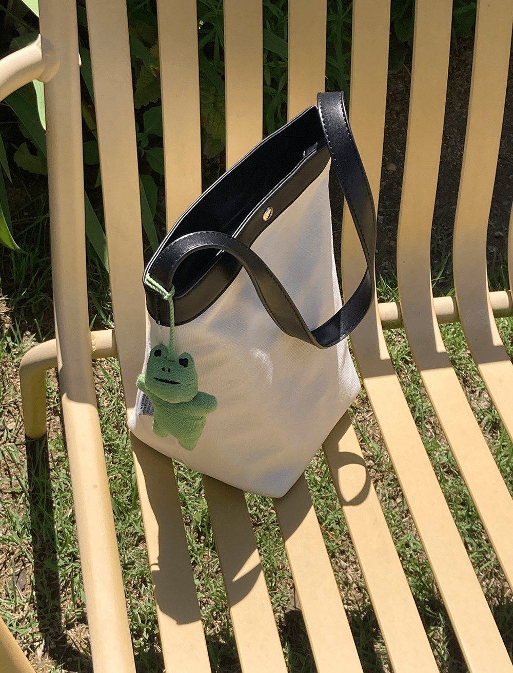 워크 캔버스 버킷 백 (2c)