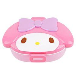 산리오 캐릭터 마이멜로디 페이스 1단 도시락 소풍