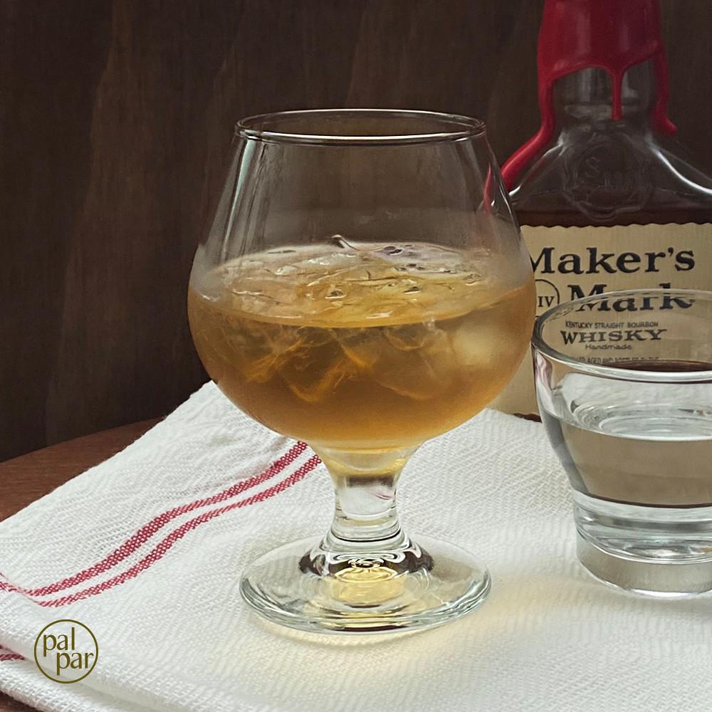 [palpar]리프 고블렛 글라스 미니 빈티지 와인 위스키잔 꼬냑 브랜디 하이볼 커피잔