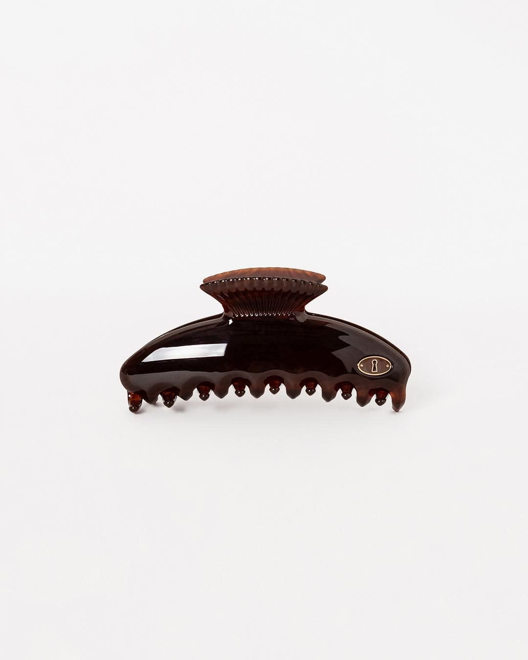 Classy Logo Shell Hair Clip