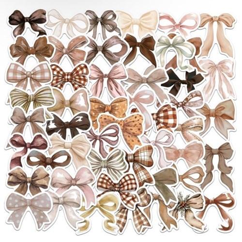 50p 리본 조각스티커