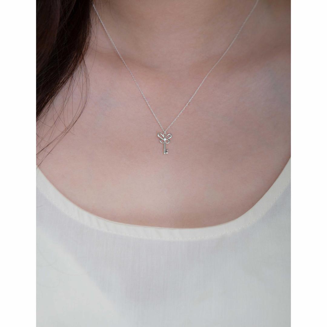 alloc house key necklace