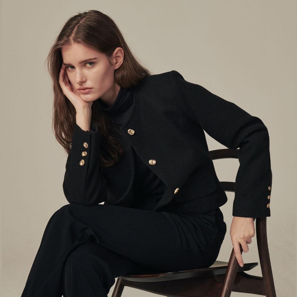 (순차배송)SUMMER 스텔라트위드자켓 3size