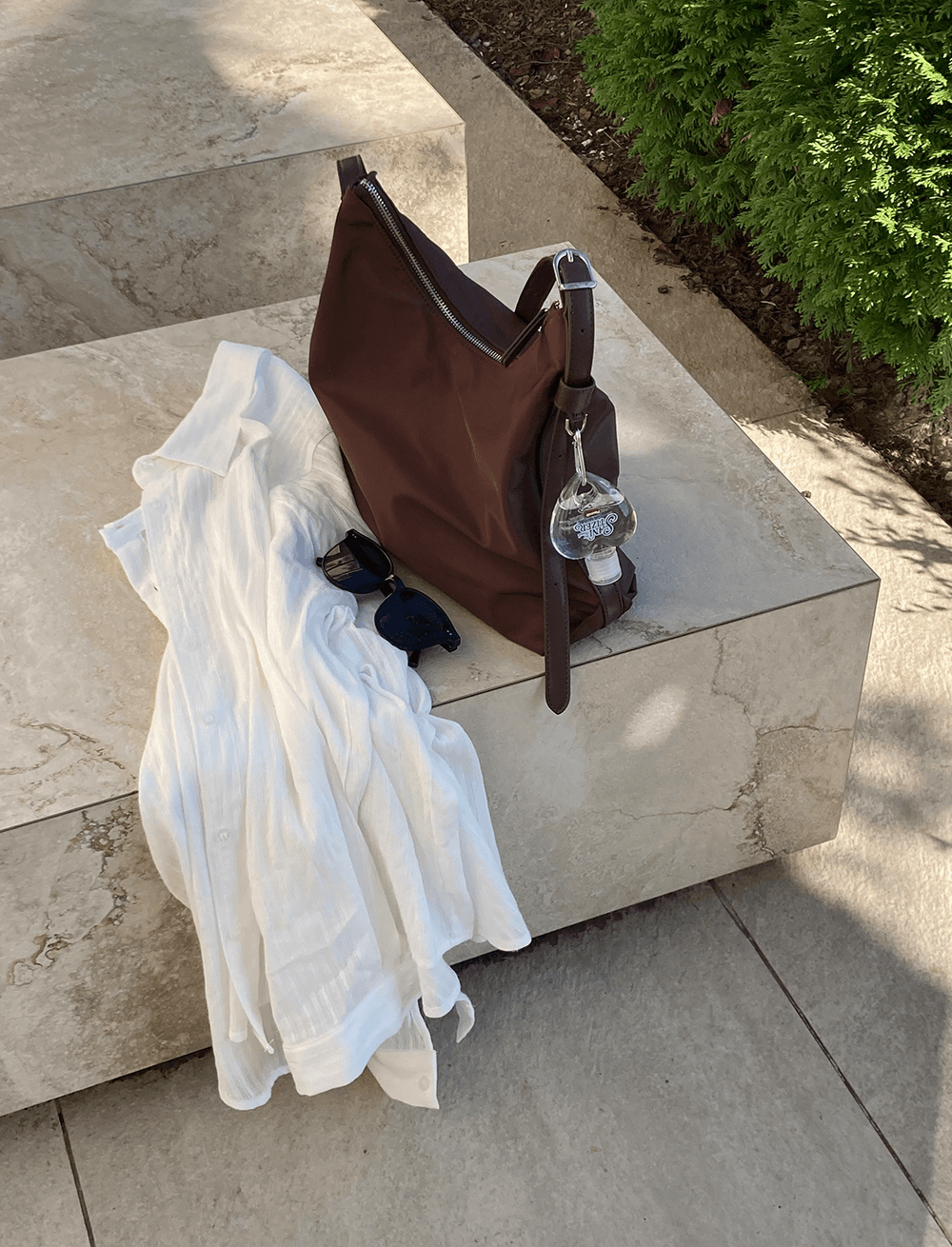 제이드 버클 숄더 백 (4c)