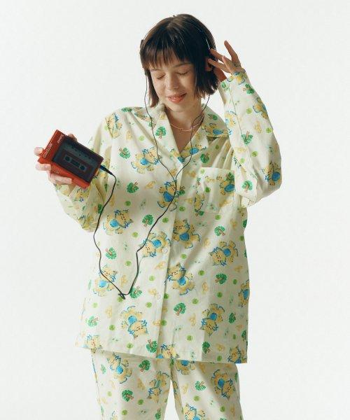 SLCO Lunzy 고양이 파자마 세트 [옐로우]