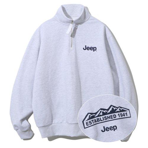 Half  Zip-Up M-Logo Sweat  (JM5TSU838MW)