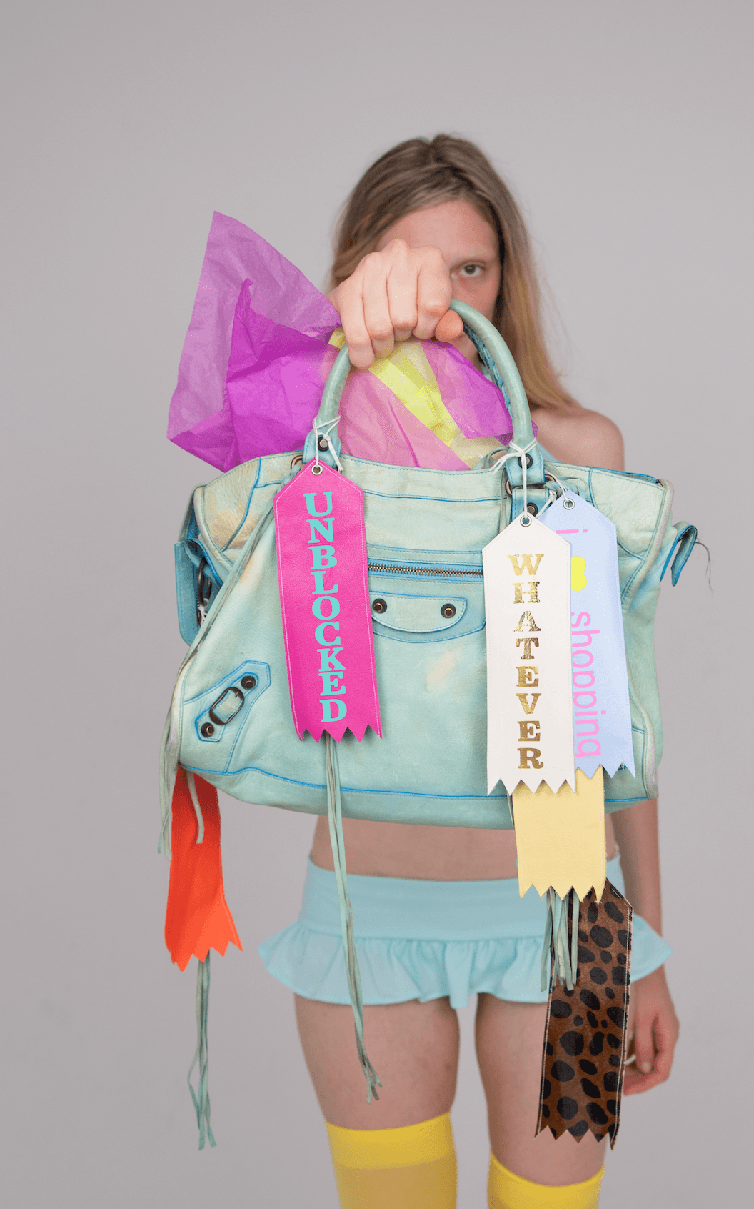 Leather Award Ribbons - UNBLOCKED