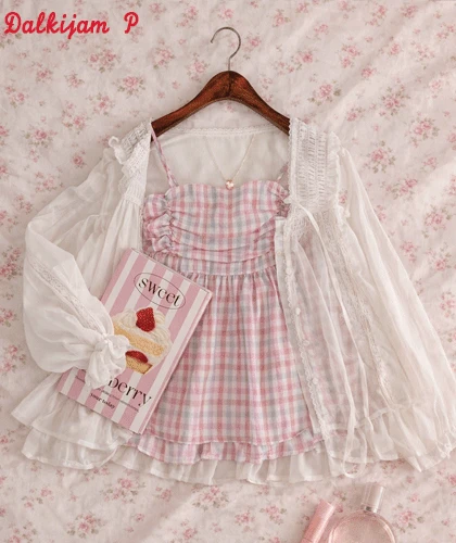 구름 리본 레이스 블라우스 Cloud Ribbon Lace Blouse