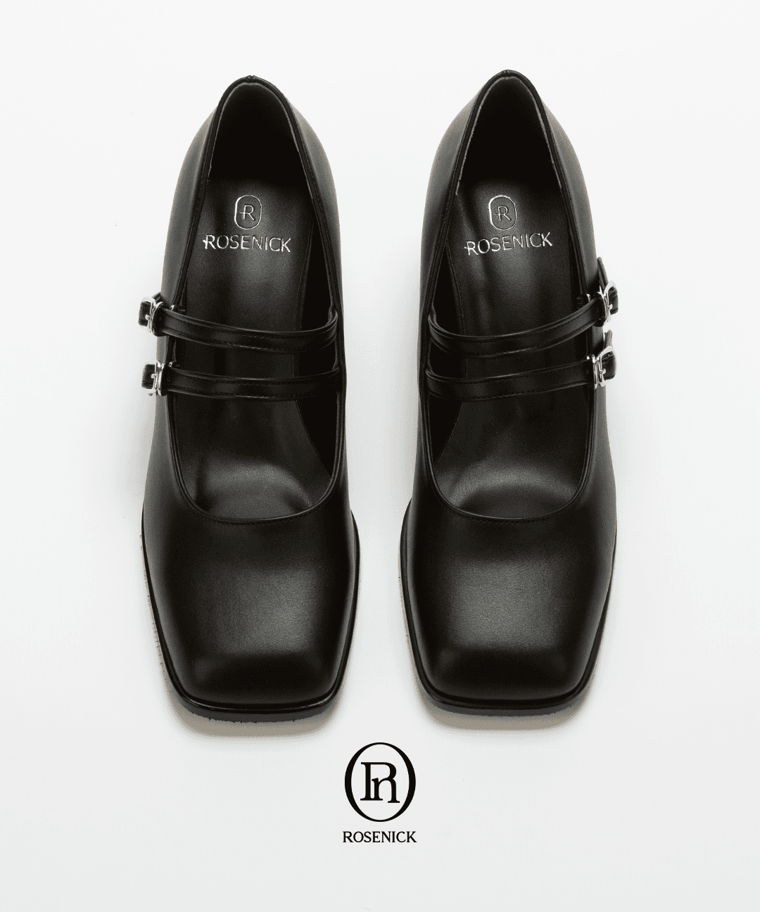 로제니크 [40년 장인 수제화 로제니크] 티나 메리제인 통굽 (5cm/2colors)