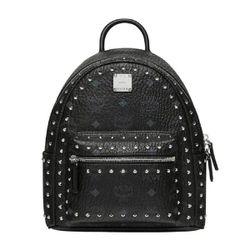 MCM 엠씨엠 블랙 미니 비세토스 스타크 백팩 MMK8AVE62BK