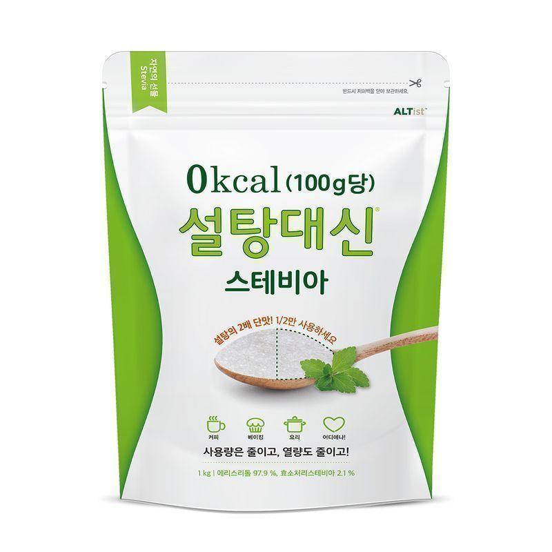 0kcal 설탕대신 스테비아 1kg 외 스테비아 구성 한정특가