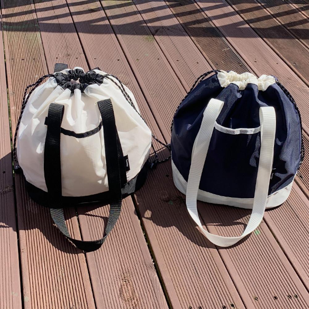 알맹 멀티 수영가방 목욕가방 방수 비치백